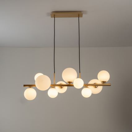 ONLI - Luster na sajli PALOMA 10xG9/3W/230V zlatna