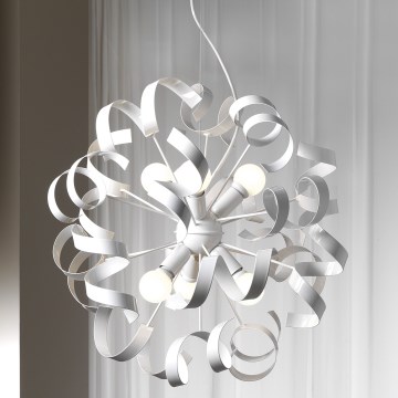 ONLI -  Luster na sajli ZOE 6xE14/6W/230V bela