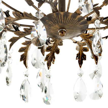 ONLI - Plafonska svetiljka TERESA 3xE14/6W/230V bronzana