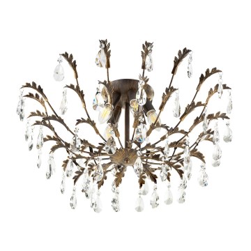 ONLI - Plafonska svetiljka TERESA 5xE14/6W/230V bronzana