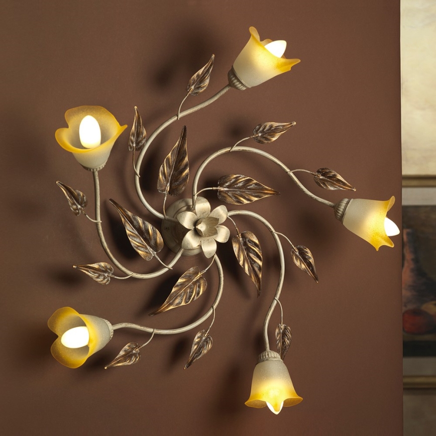 ONLI - Plafonska svetiljka VANDA 5xE14/6W/230V