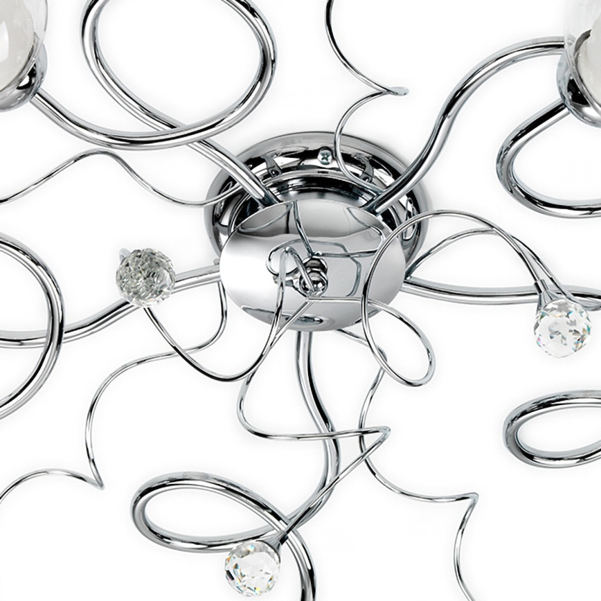 ONLI - Plafonski luster WENDY 5xE14/6W/230V sjajni hrom