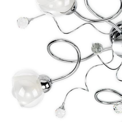 ONLI - Plafonski luster WENDY 5xE14/6W/230V sjajni hrom