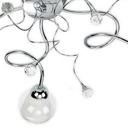 ONLI - Plafonski luster WENDY 5xE14/6W/230V sjajni hrom