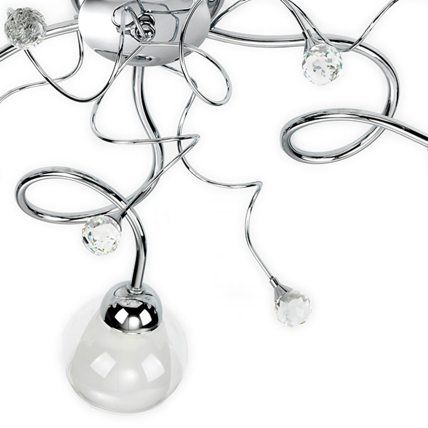 ONLI - Plafonski luster WENDY 5xE14/6W/230V sjajni hrom