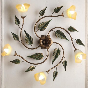 ONLI - Plafonsko svetlo MIRANDA 5xE14/6W/230V