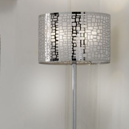 ONLI - Podna lampa BRUCE 1xE27/15W/230V mat hrom