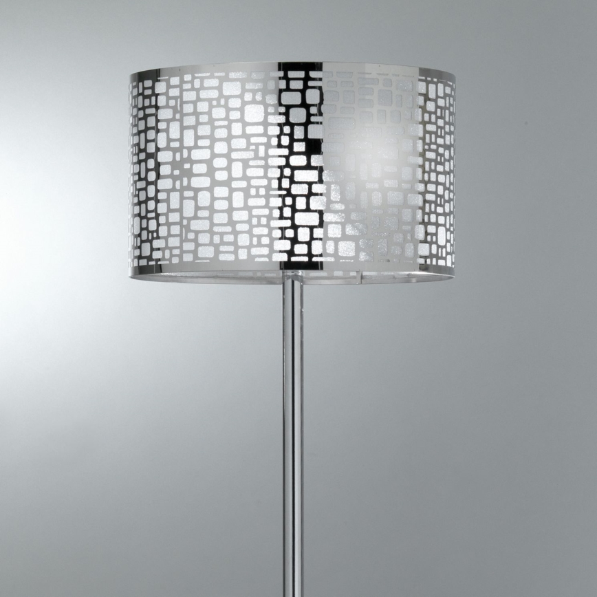 ONLI - Podna lampa BRUCE 1xE27/15W/230V mat hrom