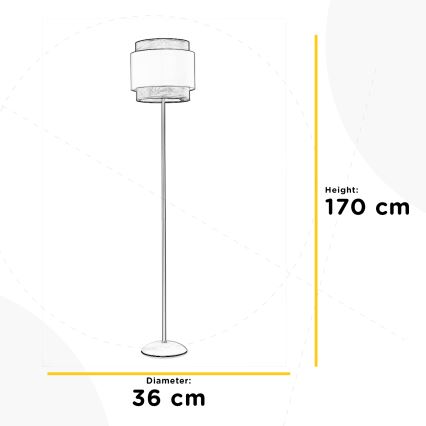 ONLI - Podna lampa LICIA 1xE27/22W/230V