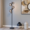 ONLI - Podna lampa PALOMA 7xG9/10W/230V crna/zadimljena