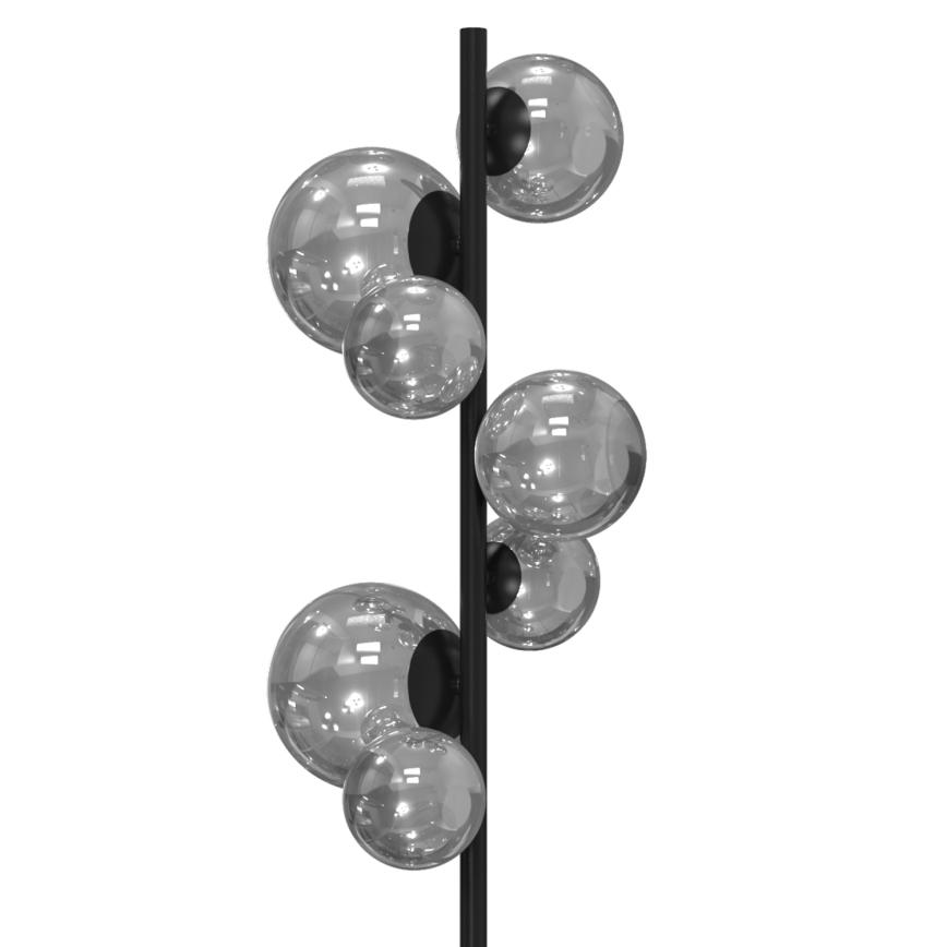 ONLI - Podna lampa PALOMA 7xG9/10W/230V crna/zadimljena