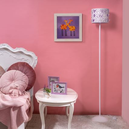 ONLI - Podna lampa TITILLA 1xE27/22W/230V ljubičasta/bela