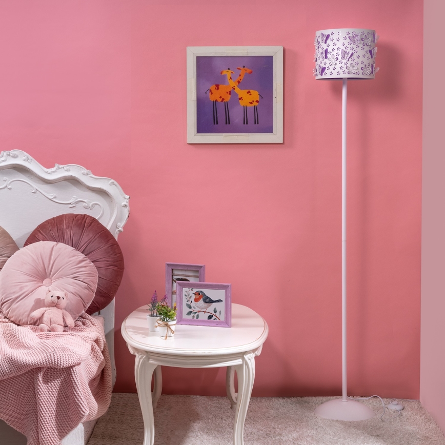 ONLI - Podna lampa TITILLA 1xE27/22W/230V ljubičasta/bela