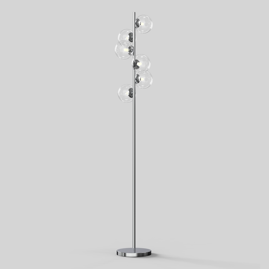 ONLI - Stojeća lampa KIMBERLY 6xG9/6W/230V sjajni hrom