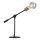 ONLI - Stona lampa ASTE 1xE27/15W/230V 45 cm crna/zlatna