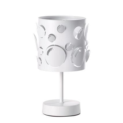 ONLI - Stona lampa BOLLICINE 1xE14/6W/230V 22 cm bela