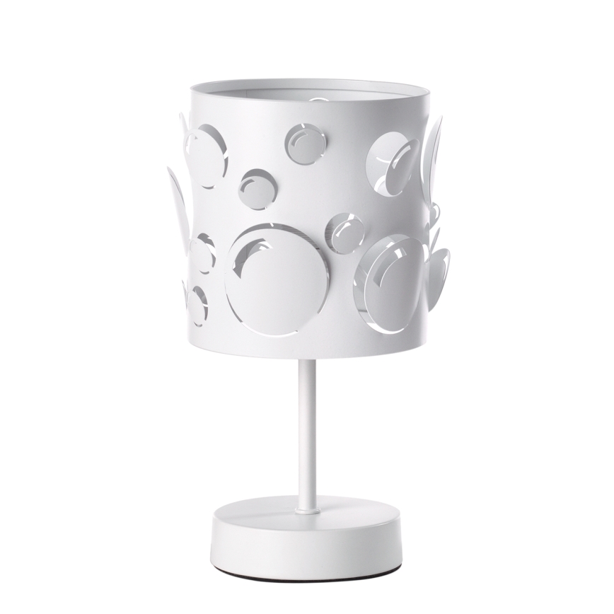 ONLI - Stona lampa BOLLICINE 1xE14/6W/230V 22 cm bela