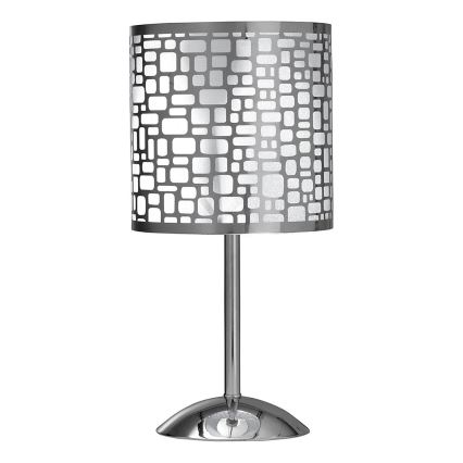 ONLI - Stona lampa BRUCE 1xE27/15W/230V 40 cm mat hrom