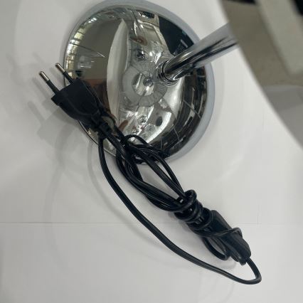 ONLI - Stona lampa BRUCE 1xE27/15W/230V 40 cm mat hrom