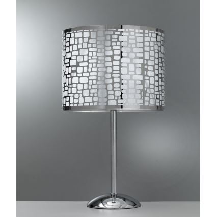 ONLI - Stona lampa BRUCE 1xE27/15W/230V 52 cm matni hrom