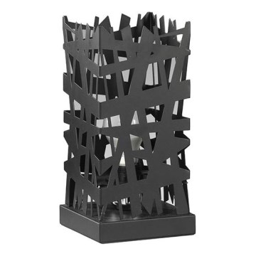 ONLI - Stona lampa FORESTA 1xE27/15W/230V 29 cm crna