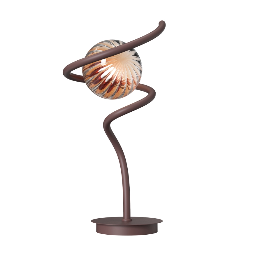 ONLI - Stona lampa FRIDA 1xG9/10W/230V 42 cm bakarna