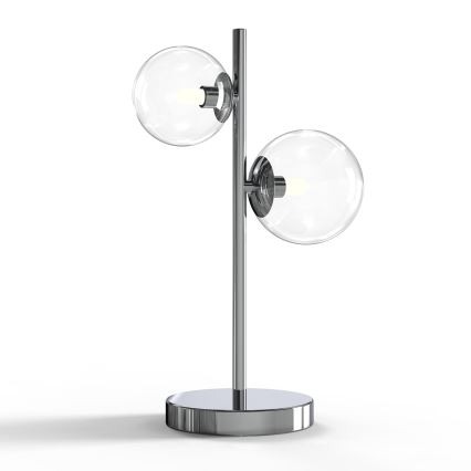 ONLI - Stona lampa KIMBERLY 2xG9/6W/230V 40 cm sjajni hrom