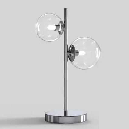 ONLI - Stona lampa KIMBERLY 2xG9/6W/230V 40 cm sjajni hrom