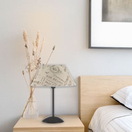 ONLI - Stona lampa MAIDA 1xE27/15W/230V 38 cm braon