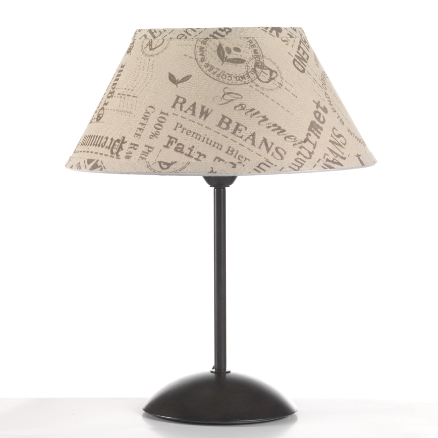 ONLI - Stona lampa MAIDA 1xE27/15W/230V 38 cm braon