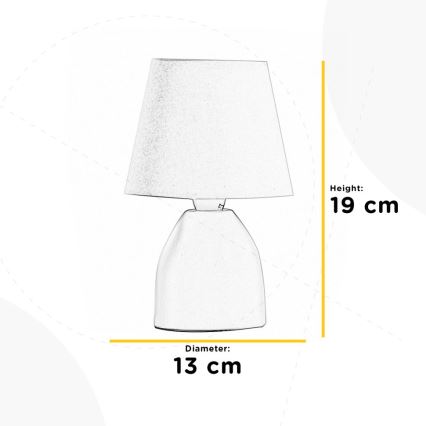 ONLI - Stona lampa NANO 1xE14/6W/230V ružičasta 19 cm