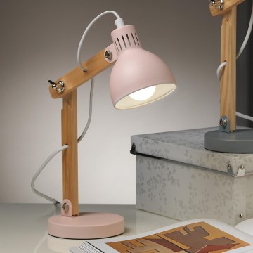 ONLI - Stona lampa NORA 1xE14/6W/230V, ružičasta