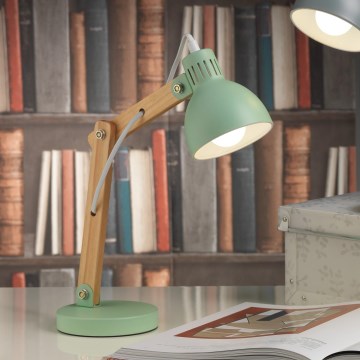 ONLI - Stona lampa NORA 1xE14/6W/230V zelena