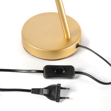 ONLI - Stona lampa PALOMA 1xG9/10W/230V 38,5 cm zlatna