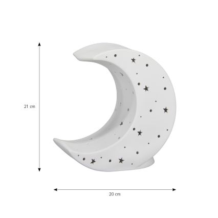 ONLI - Stona lampa PORCELLANA 1xE14/6W/230V 21 cm mesec