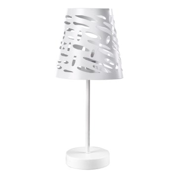 ONLI - Stona lampa RICKY 1xE14/10W/230V 28 cm bela