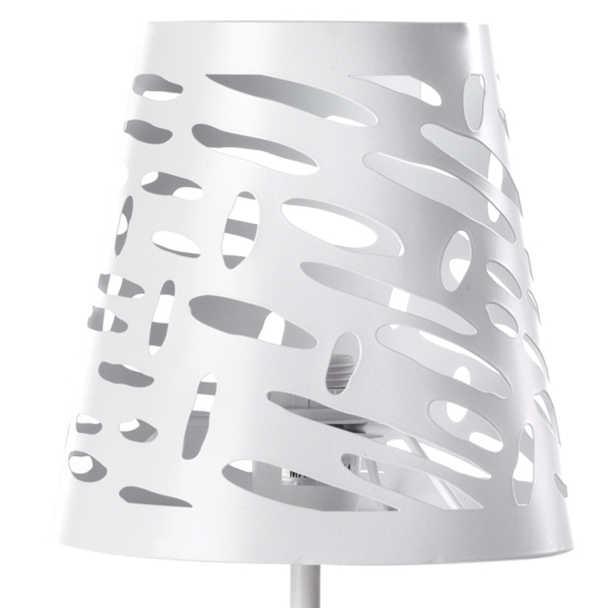 ONLI - Stona lampa RICKY 1xE14/10W/230V 28 cm bela