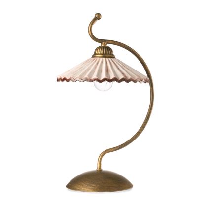 ONLI - Stona lampa ROSINA 1xE14/6W/230V bronzana