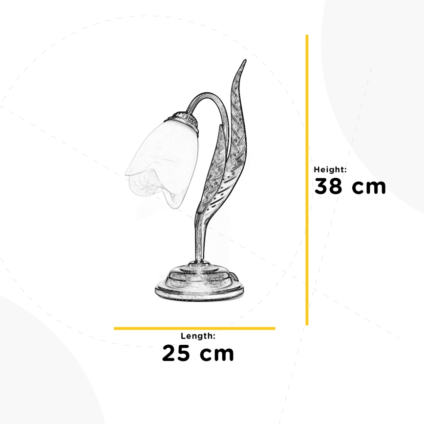 ONLI - Stona lampa SONIA 1xE14/6W/230V