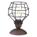 ONLI - Stona lampa SPIDER 1xE27/15W/230V 23 cm crna/smeđa