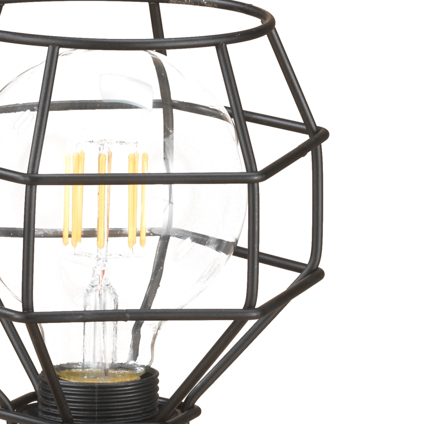 ONLI - Stona lampa SPIDER 1xE27/15W/230V 23 cm crna/smeđa