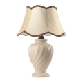 ONLI - Stona lampa VORTICE 1xE27/22W/230V 60 cm, bež