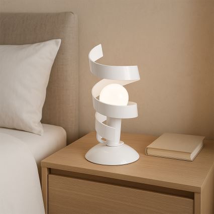 ONLI - Stona lampa ZOE 1xE14/6W/230V 22 cm bela