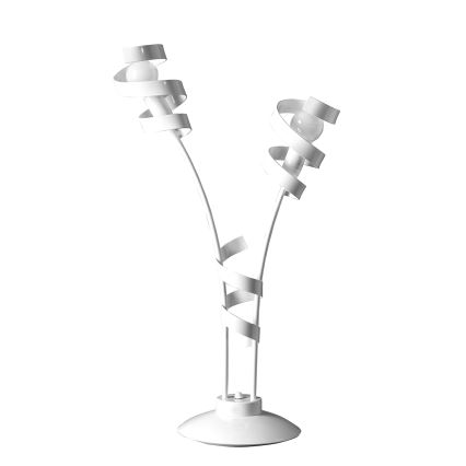 ONLI - Stona lampa ZOE 2xE14/6W/230V 65 cm bela