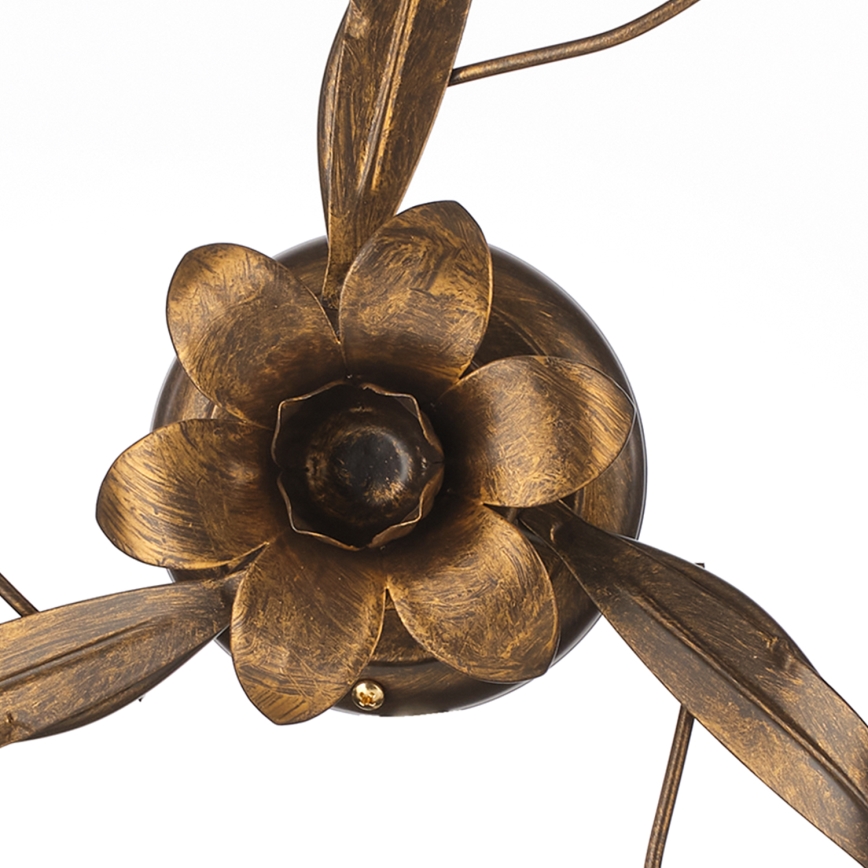 ONLI - Stropna svetiljka LUCREZIA 3xE14/6W/230V bronzana