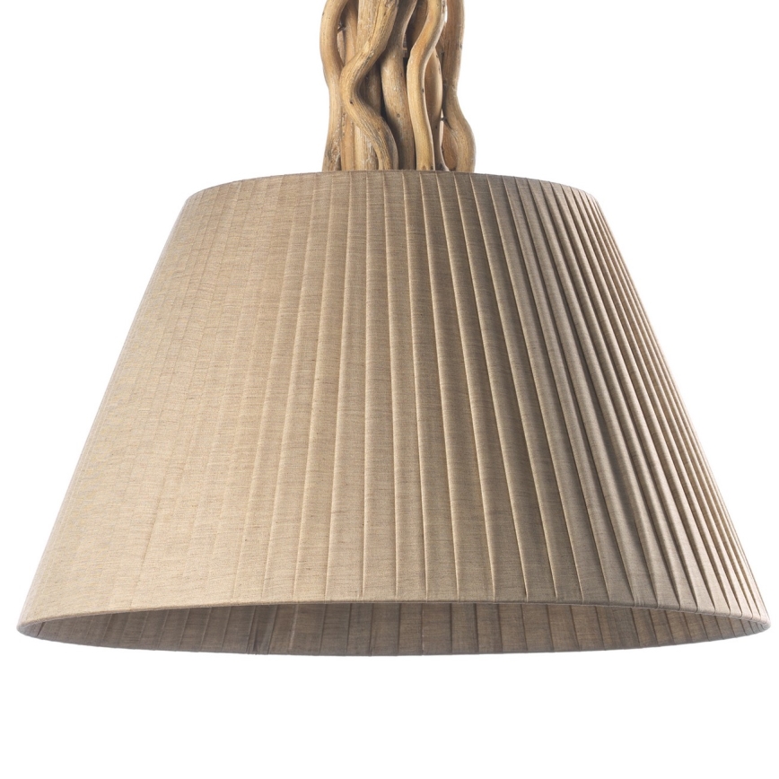 ONLI - Viseći luster WOODY na sajli 1xE27/22W/230V