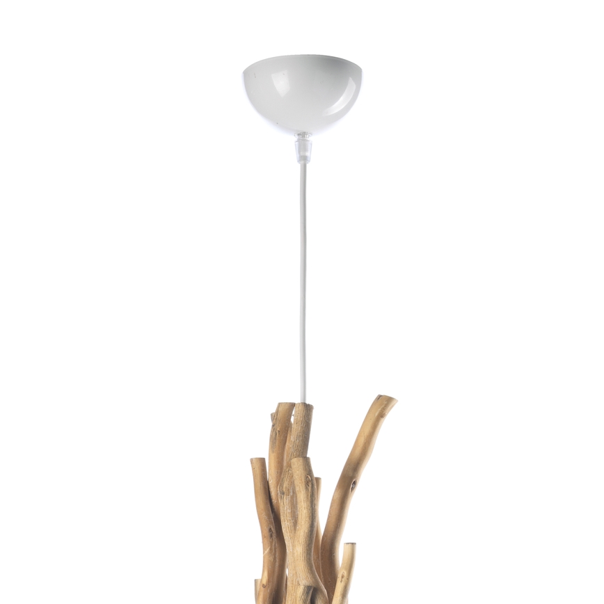 ONLI - Viseći luster WOODY na sajli 1xE27/22W/230V