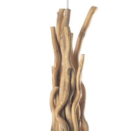 ONLI - Viseći luster WOODY na sajli 1xE27/22W/230V