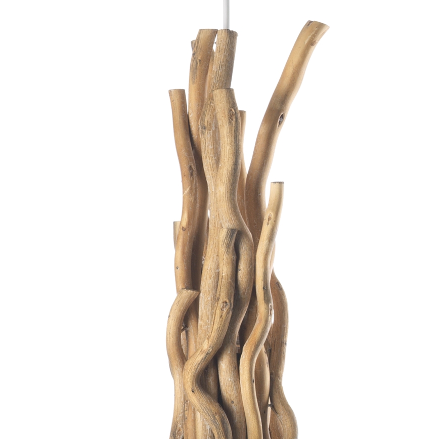 ONLI - Viseći luster WOODY na sajli 1xE27/22W/230V