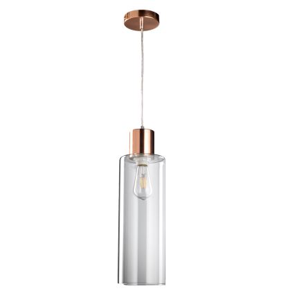 ONLI - Visilica na sajli DODO 1xE27/22W/230V bakarna